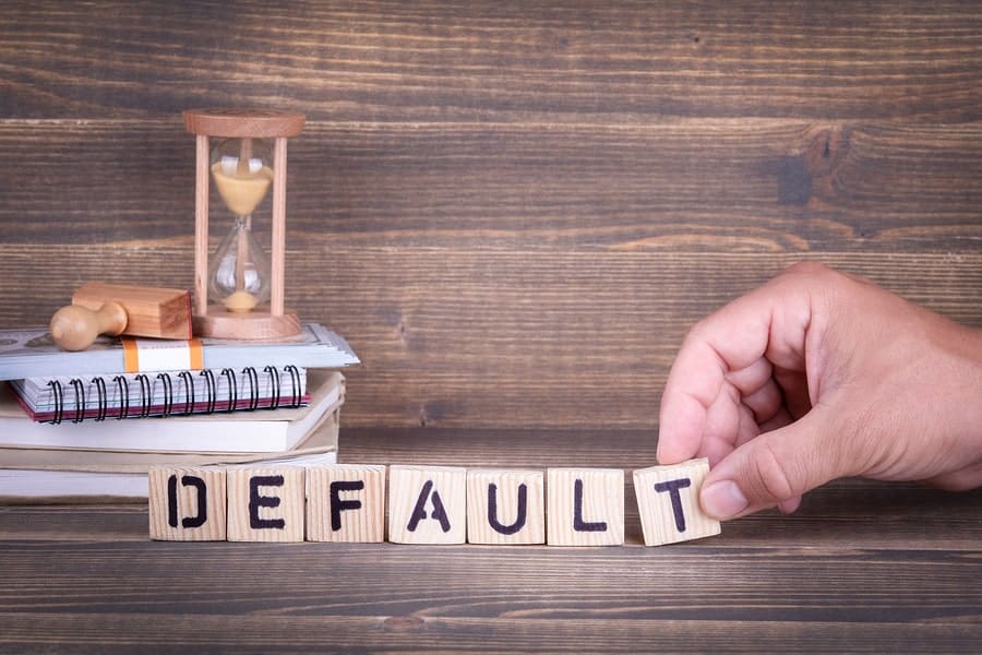 default costs certificate