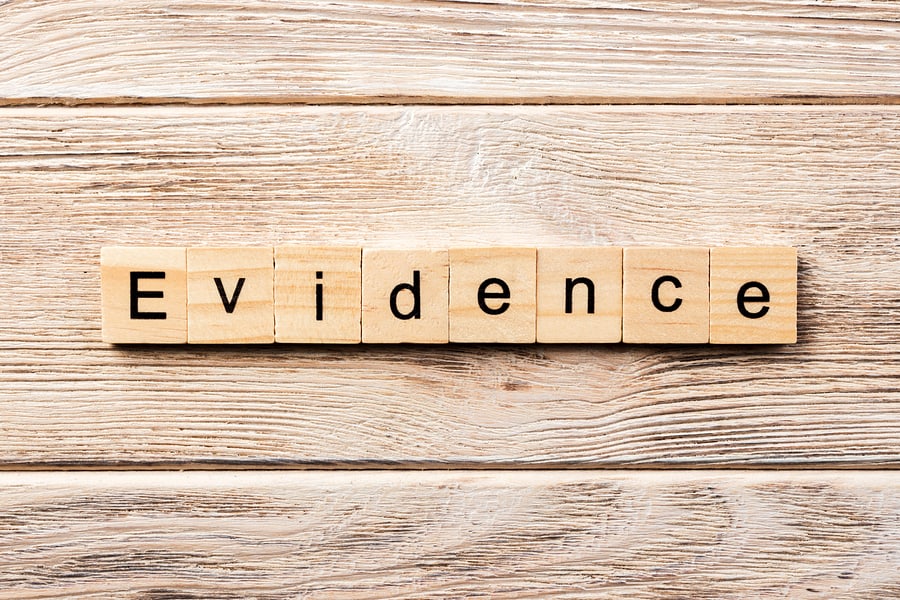 evidence in support of applications