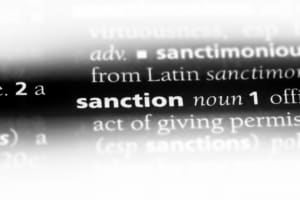 sanction