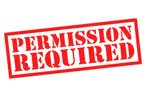 permission required