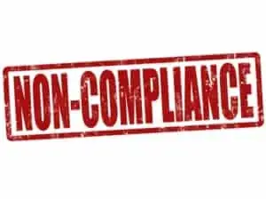 non compliance non compliance