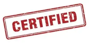 certified