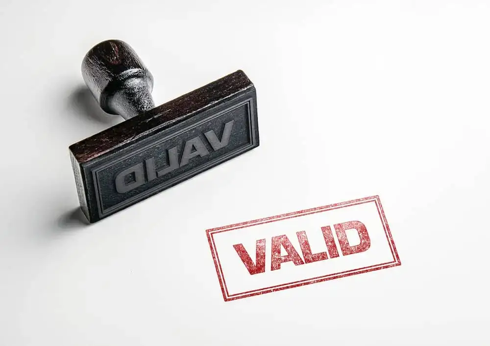 Valid Stamp