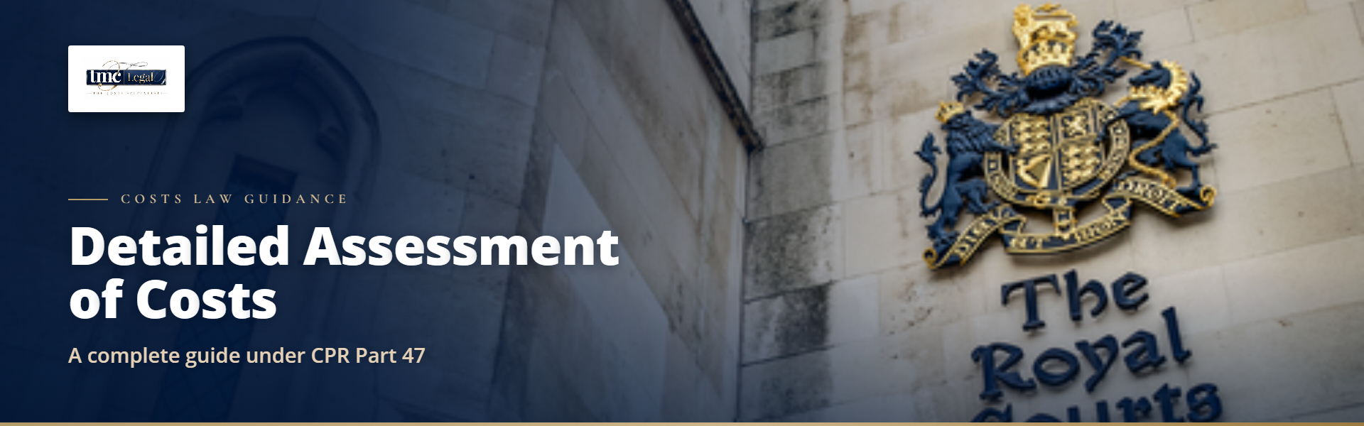 Detailed assessment of costs — TMC Legal